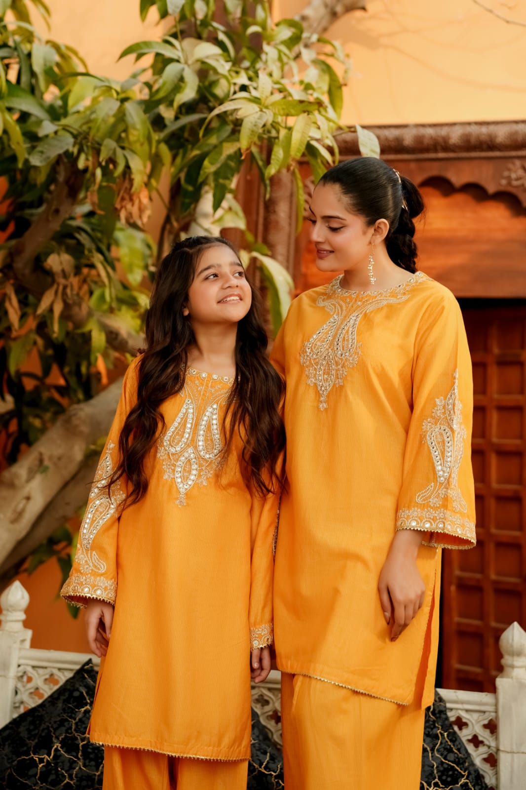 Kiran Charm | Summer Cotton Embroidered 2-Piece