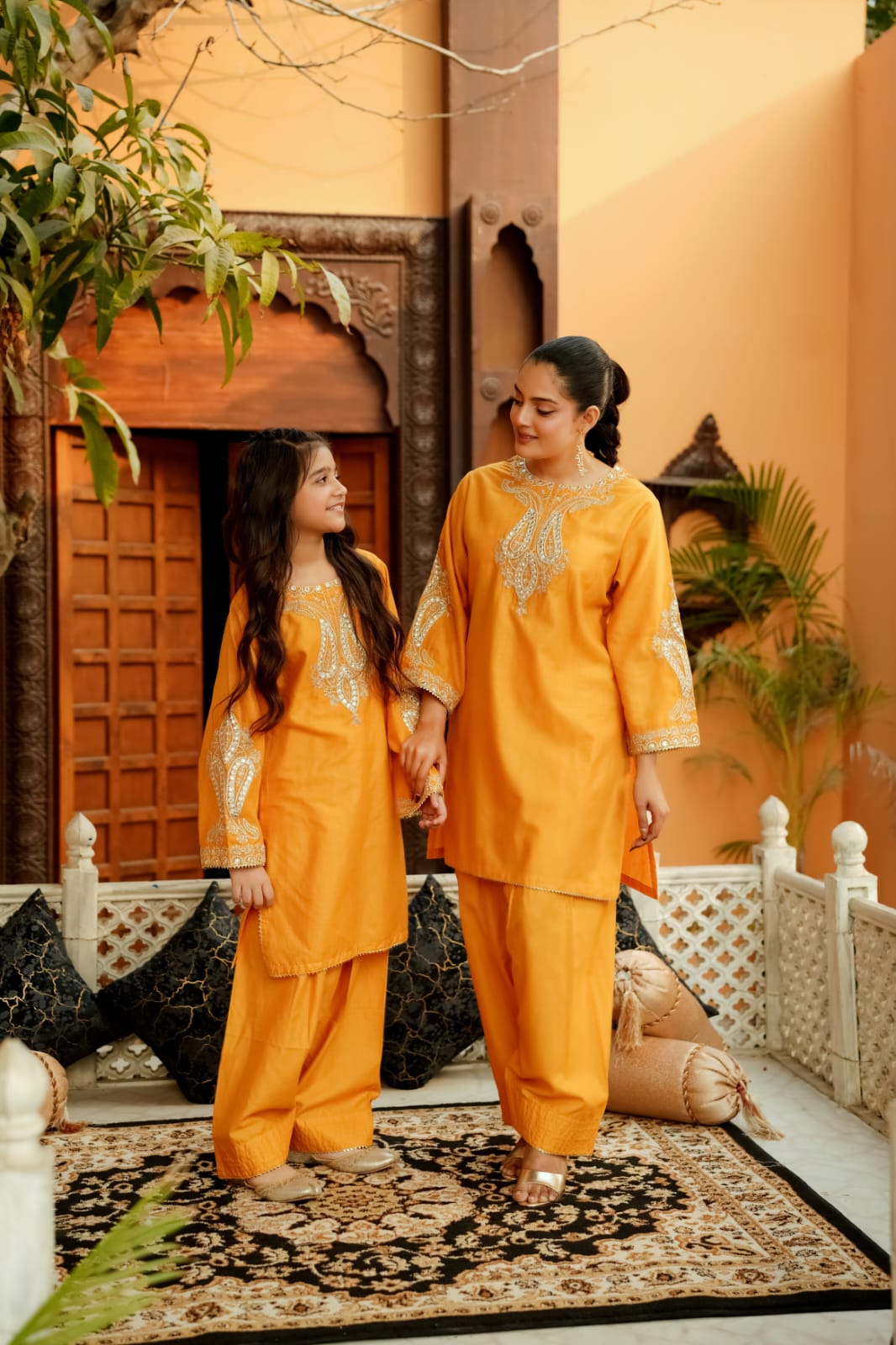 Kiran Charm | Summer Cotton Embroidered 2-Piece