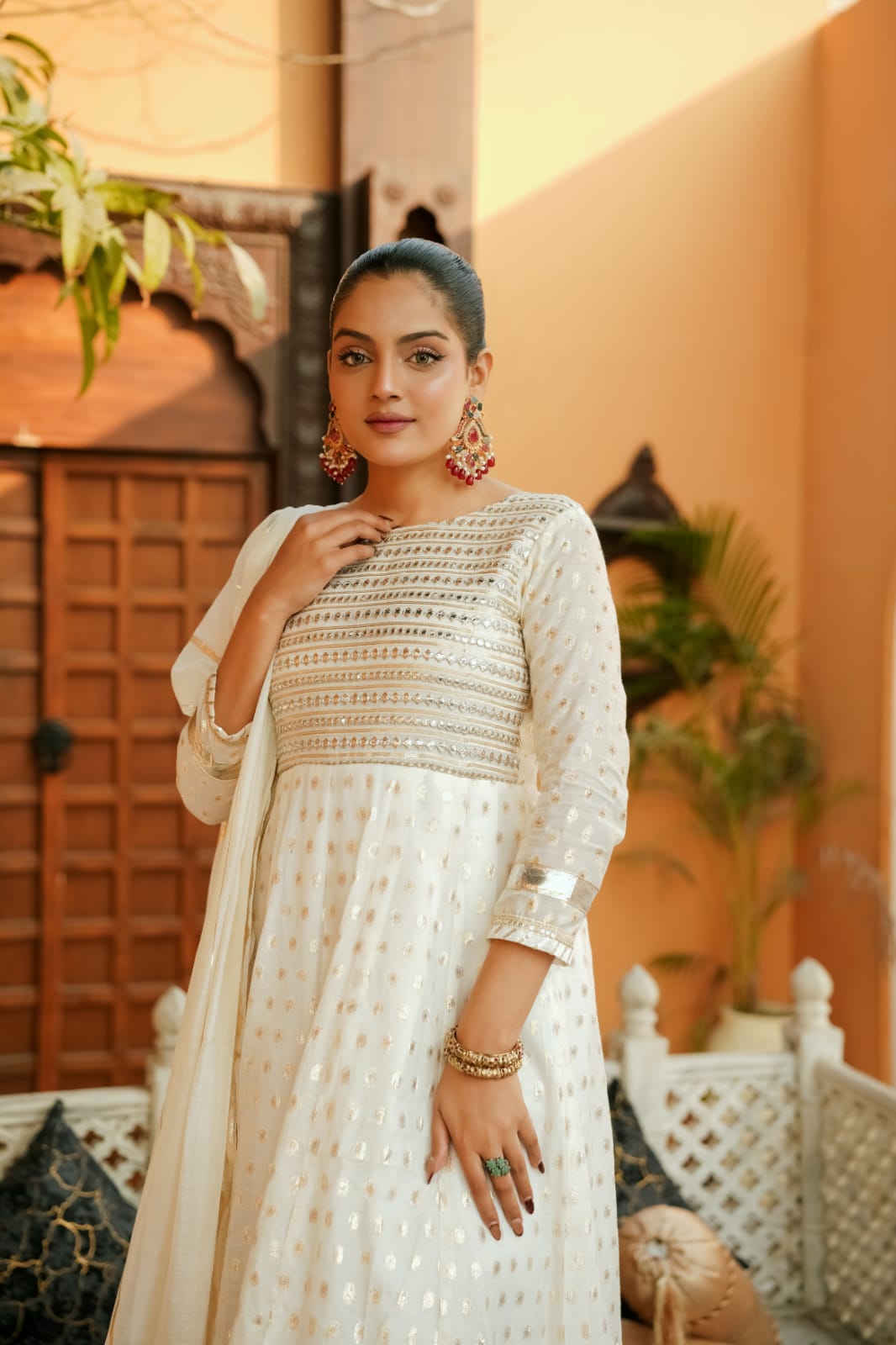 Motiya Charm | Golden Boti 3-Piece