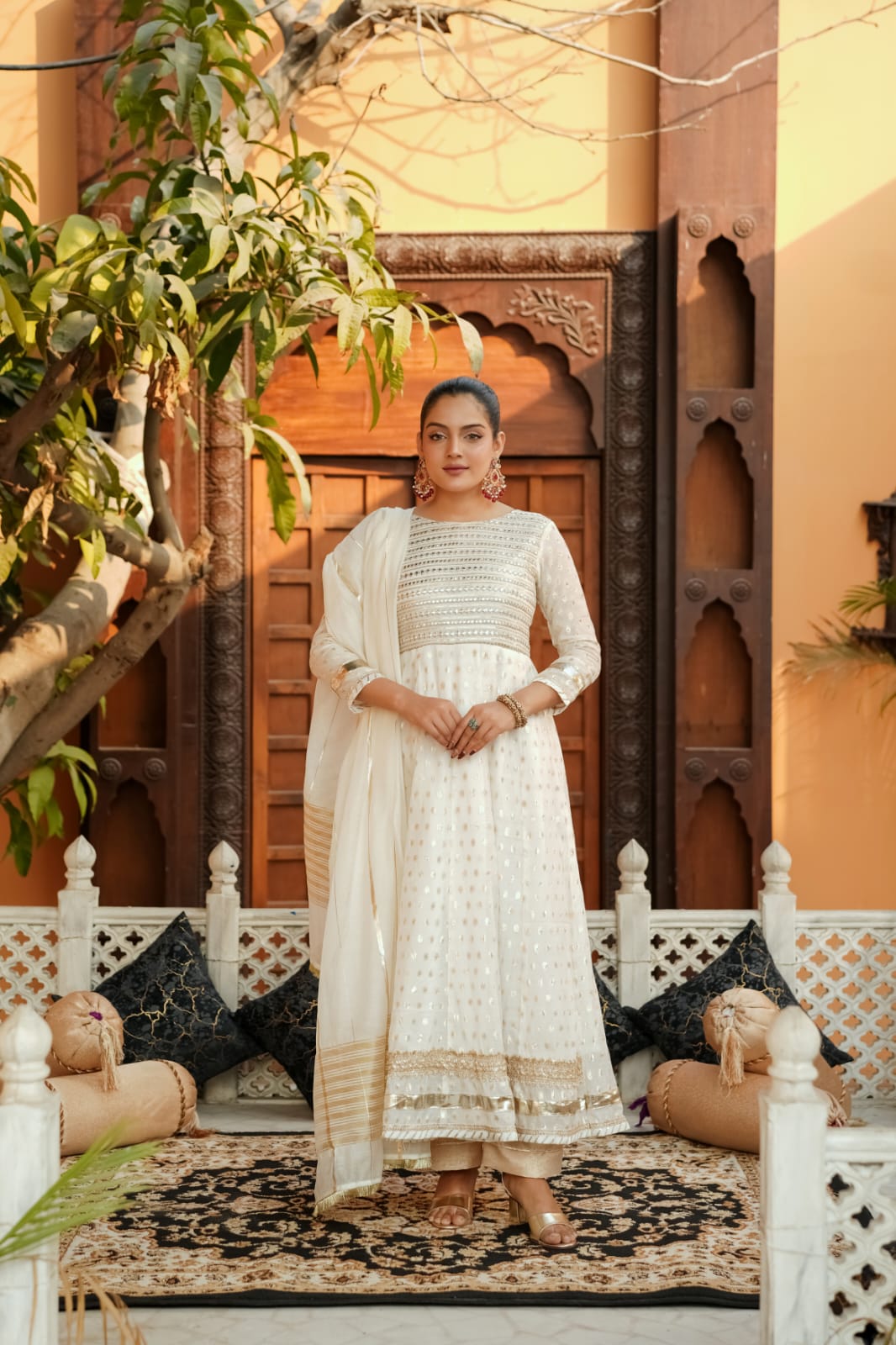 Motiya Charm | Golden Boti 3-Piece